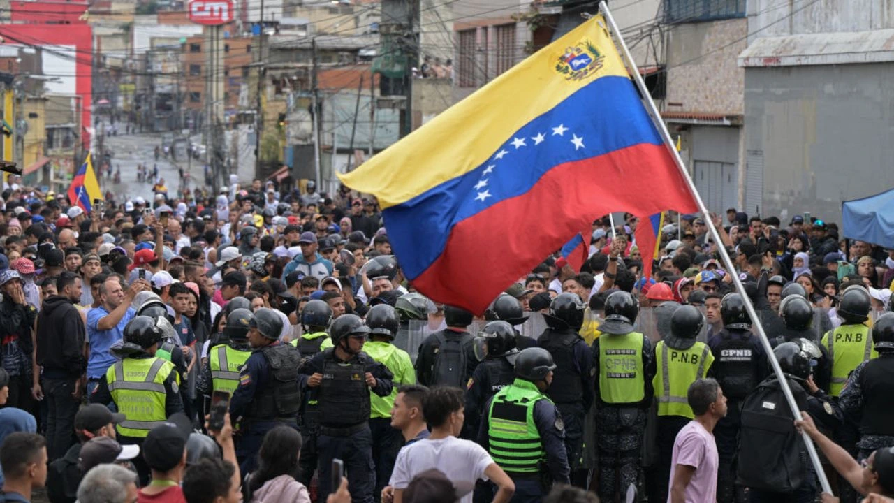 Venezuelan political protest